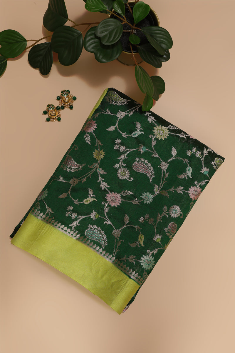 Pure Banarasi Chiniya Silk Saree