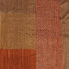 Pure Banarasi Raw Silk Saree with Brocade Checks