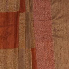 Pure Banarasi Raw Silk Saree with Brocade Checks