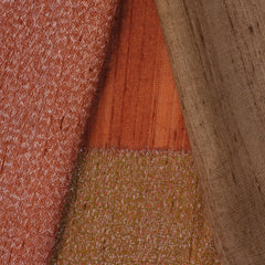 Pure Banarasi Raw Silk Saree with Brocade Checks