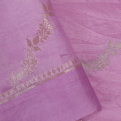 Pure Banarasi Chiniya Silk Saree - Purple & Lavender