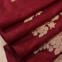 Pure Banarasi Silk Saree - Maroon