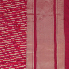 Pure Banarasi Brocade Silk - Wine with Kadua Butta