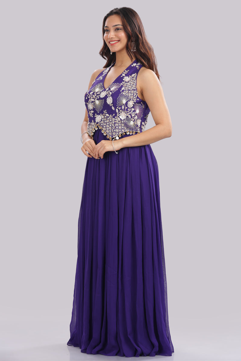 Designer Indo-Western Gown
