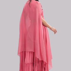 Draped Skirt Set