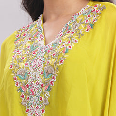 Designer Draped Skirt With Cape