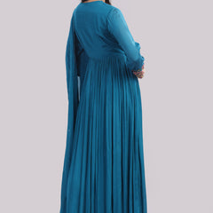 Hand Embroidered Anarkali Suit