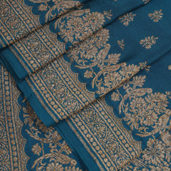 Pure Crepe Silk - Teal Blue