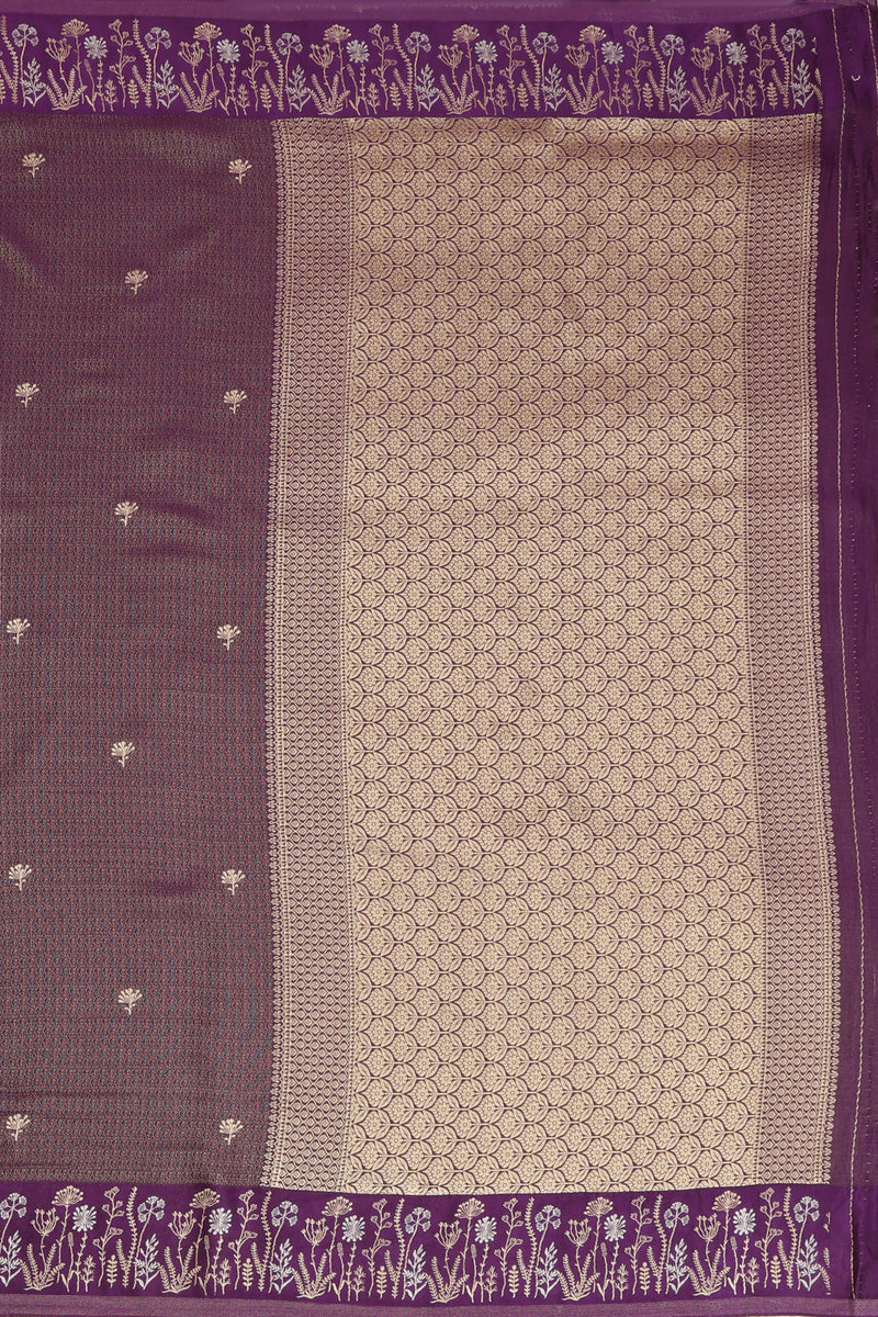 Tissue Georgette - Purple