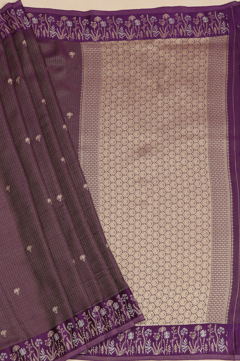Tissue Georgette - Purple